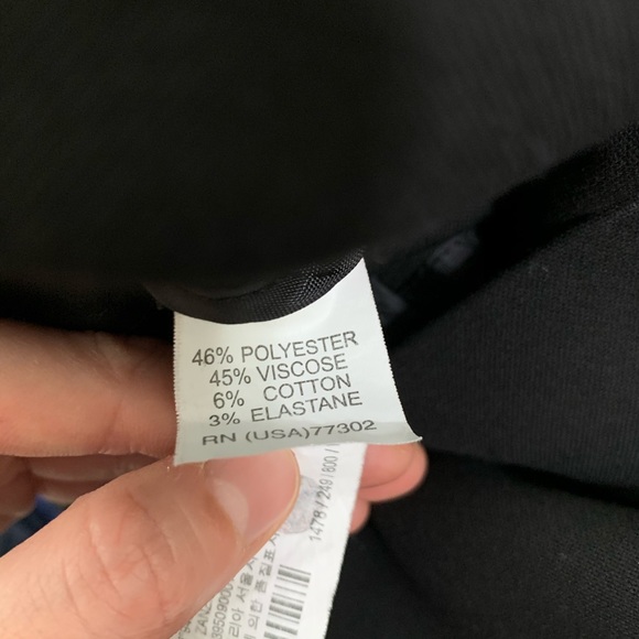 ZARA WOMAN Black Front Zip Pencil Skirt - Picture 6 of 7